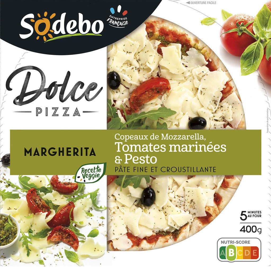 Logo Pizza Margherita (individuelle)